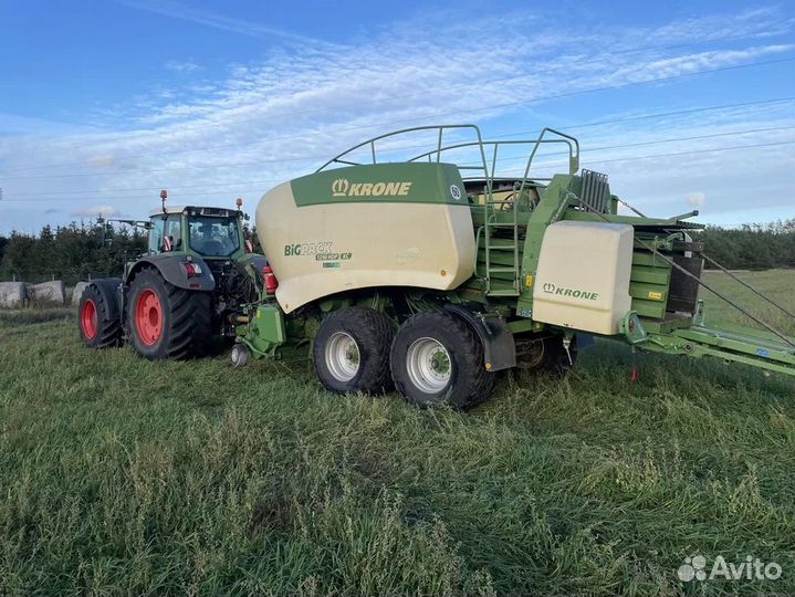 Пресс-подборщик Krone Big Pack, 2016