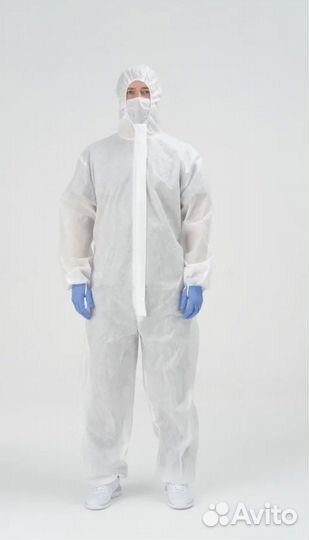 Медицинский комбинезон одноразовый