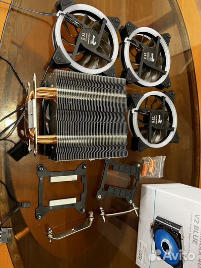 Кулер для процессора deepcool gammaxx 400 V2 Blue
