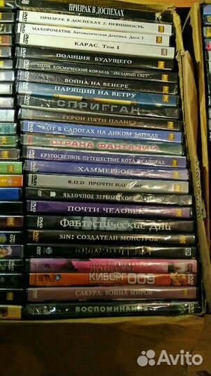 Анимэ на DVD лицензия,подарочные издания