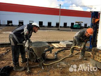 Усиление фундамента без копки земли,гидроизоляция
