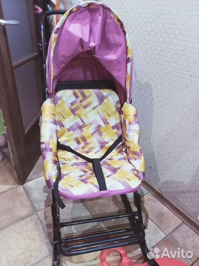 Детские санки коляска