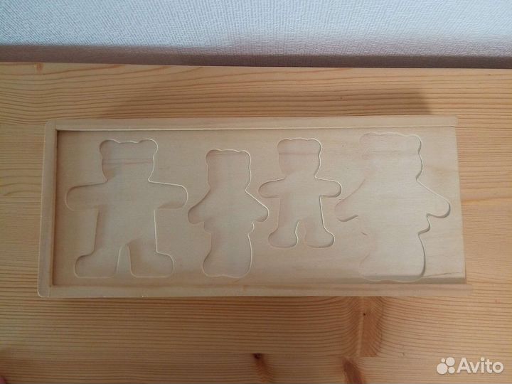 Рамка вкладыш Одень медведей