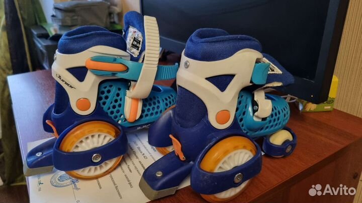 Роликовые коньки детские р-р 25-28
