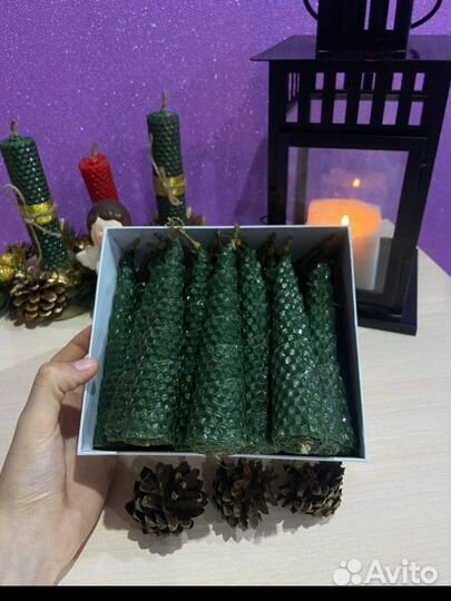 Свечи из вощины