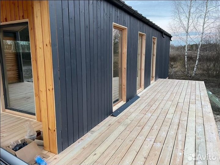 Проект дома с террасой