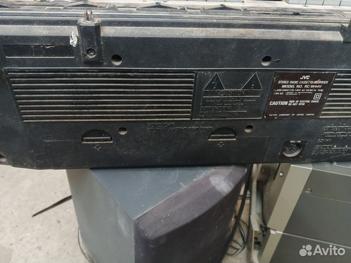 Магнитофон jvc под запчасти