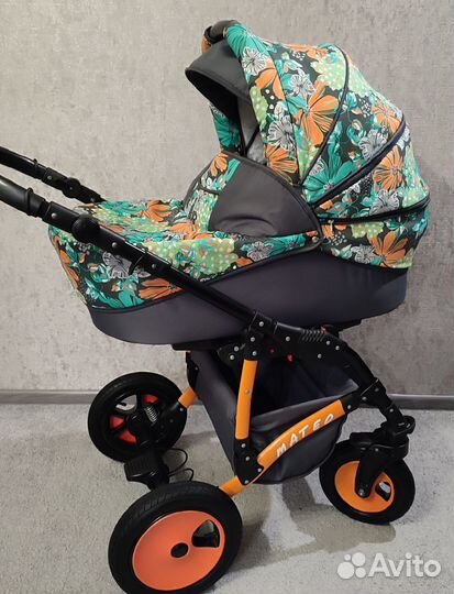 Коляска 3 в 1 Alice Mateo