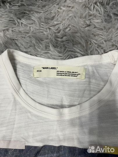Лонгслив Off White оригинал белый