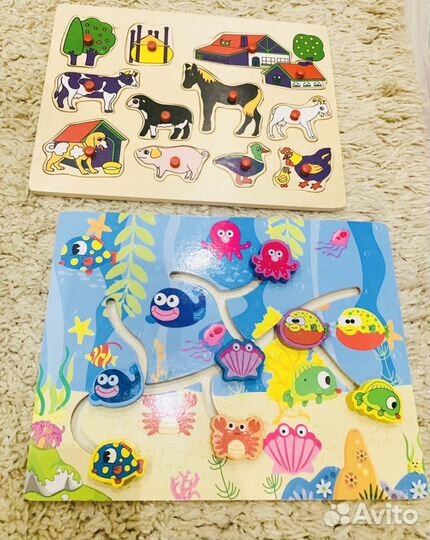 Развивающие игрушки из дерева