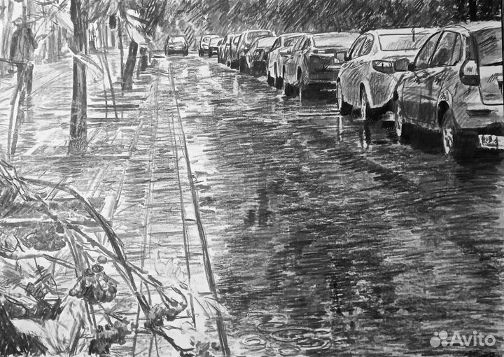 Карандаши цветные мягкие