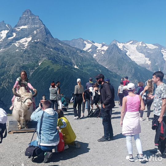 Тур на Кавминводы, Приэльбрусье, Домбай. 21-25 апр