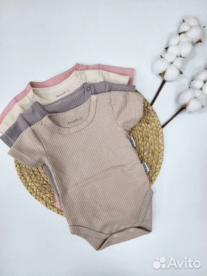 Боди с коротким рукавом детские