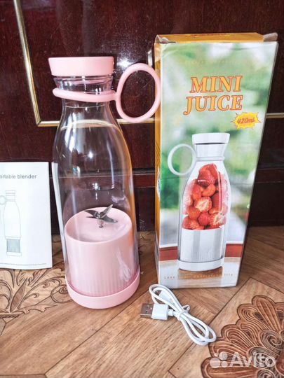 Мини блендер новый
