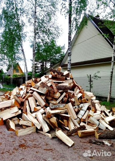 Дрова Березовые в наличии в Выборге