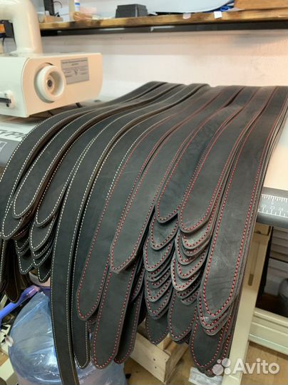 Полосы для ремней из натуральной кожи