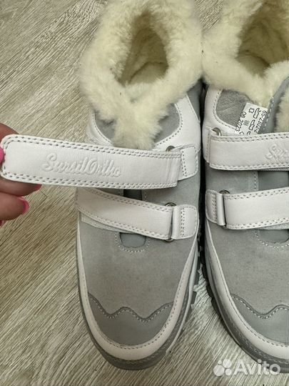 Полуботинки зимние