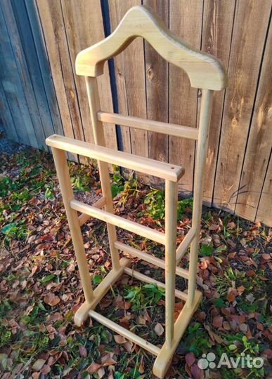 Вешалка напольная для одежды двойная