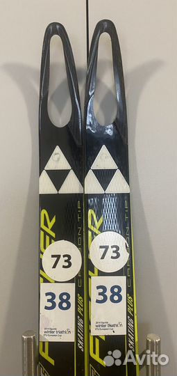 Беговые лыжи fischer carbonlite skate 187