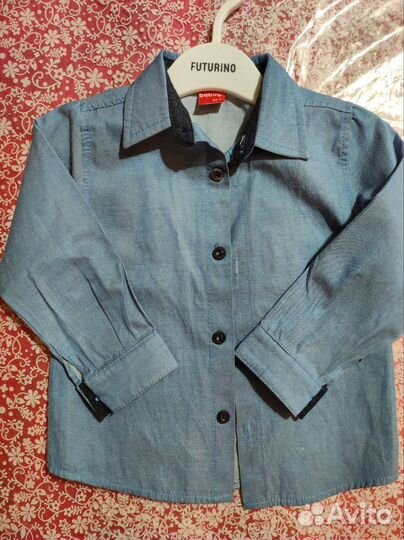 Рубашка на мальчика 92 98