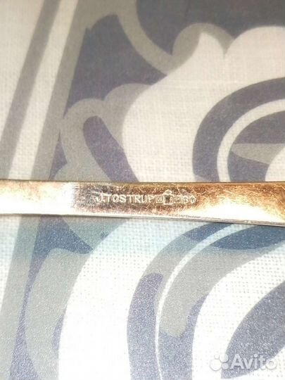 Старинные посеребренные Лопатки для тортов