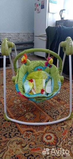 Детская электронная качель