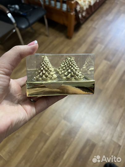 Свечи для новогоднего декора