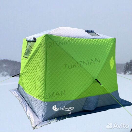 Зимняя палатка куб 210*210 Mir 2018+ пол