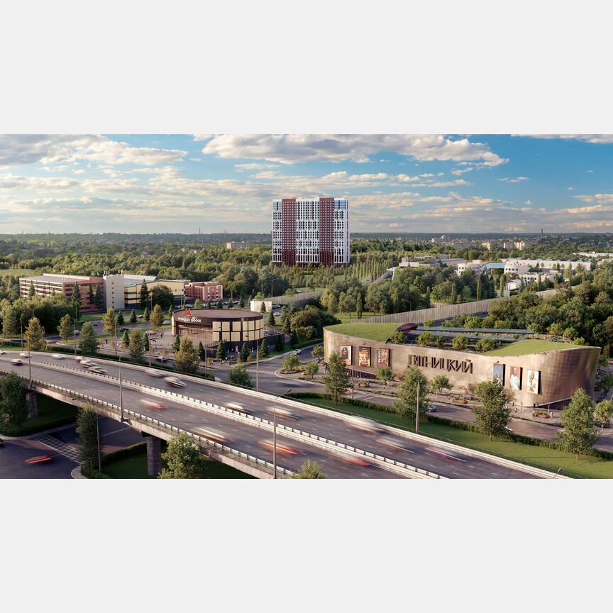 Апартаменты-студия, 22,4 м², 14/28 эт.