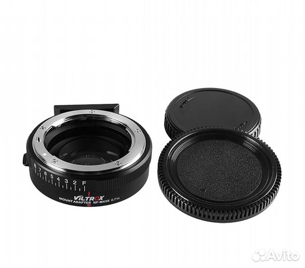 Адаптер Viltrox NF-M43X F-mount на Micro 4/3