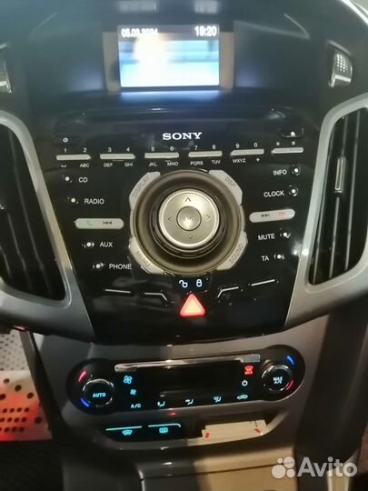 Авто магнитола sony ford Focus3