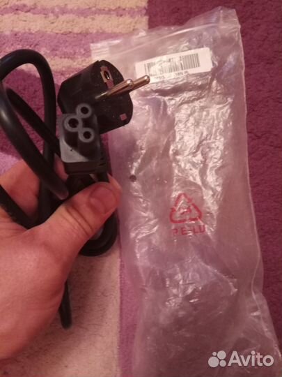 Сетевой кабель для ноутбука длина 1.5