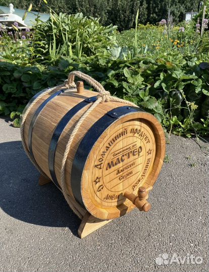Бочка дубовая 20 литров доставка в Тамбов