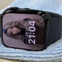 Часы apple watch 7 45 mm midnight