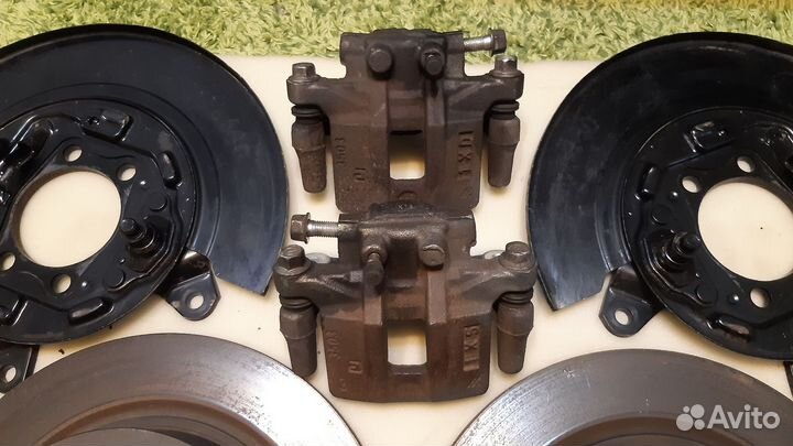 Задние увеличенные тормоза 302мм Лансер 10