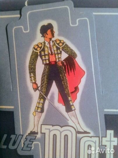 Упаковка с винтажными лезвиями для бритья