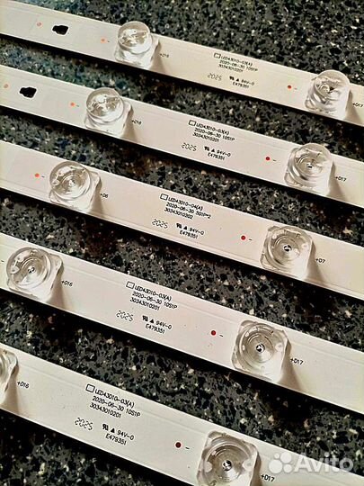 Led подсветка к тв LED43D10A-ZC14FG-01 (4A+1B)