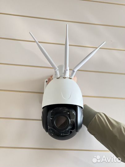 Камера видеонаблюдения 4G с симкартой с 30х зумом