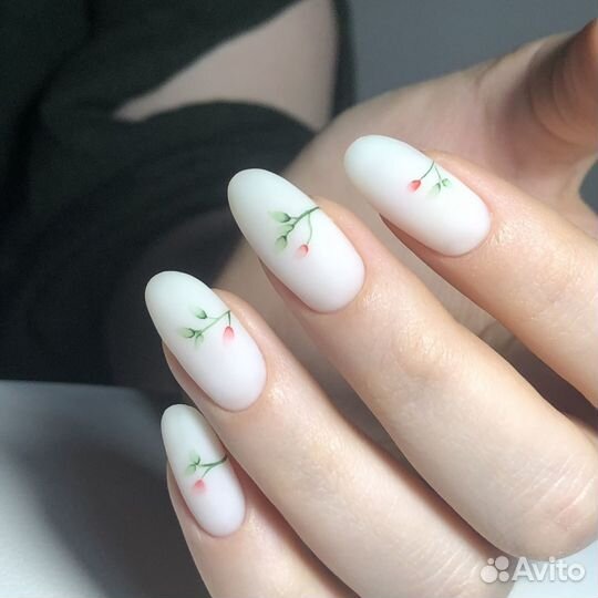 Маникюр, Гель лак, Акварель