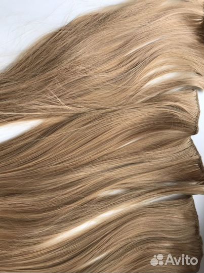 Волосы на заколках