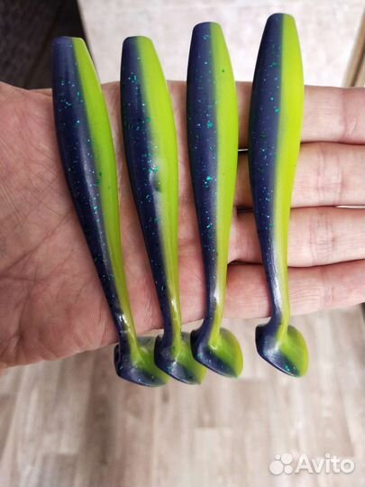 Силиконовые приманки реплики Чопи тейл