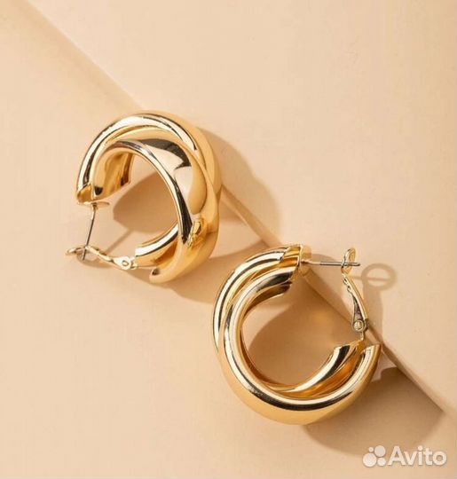 Новые серьги