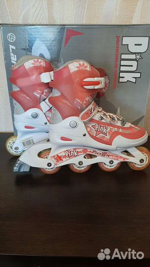 Роликовые коньки раздвижные р-р 34-37