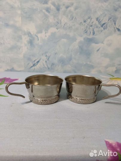 Подстаканник мельхиор