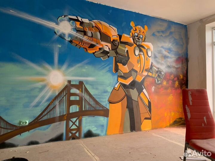 Художественная роспись помещений