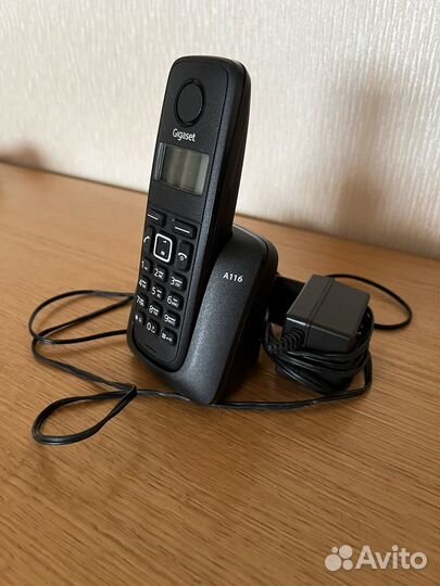 Радиотелефон Gigaset A116 RUS, черный