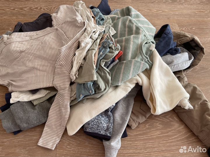Пакет вещей на мальчика 74-80