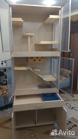 Клетка для шиншиллы