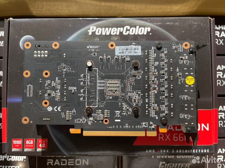 Видеокарты rx 6600 PowerColor. Гарантия