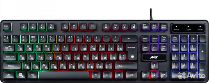 Клавиатура проводная Defender Arx